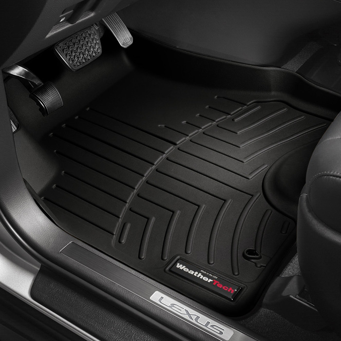 Weathertech molded floor liners 1st row black